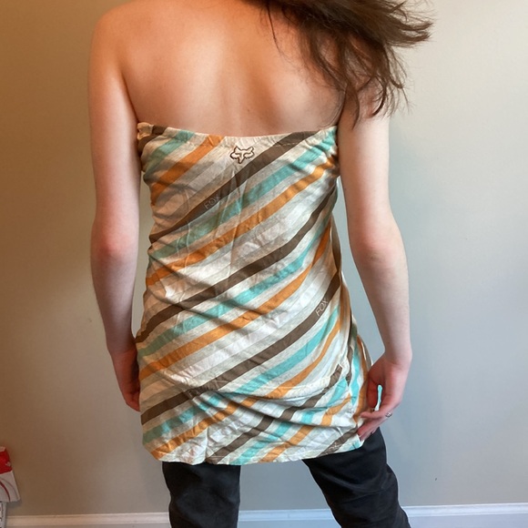 Fox girls strapless top, medium - Picture 3 of 11